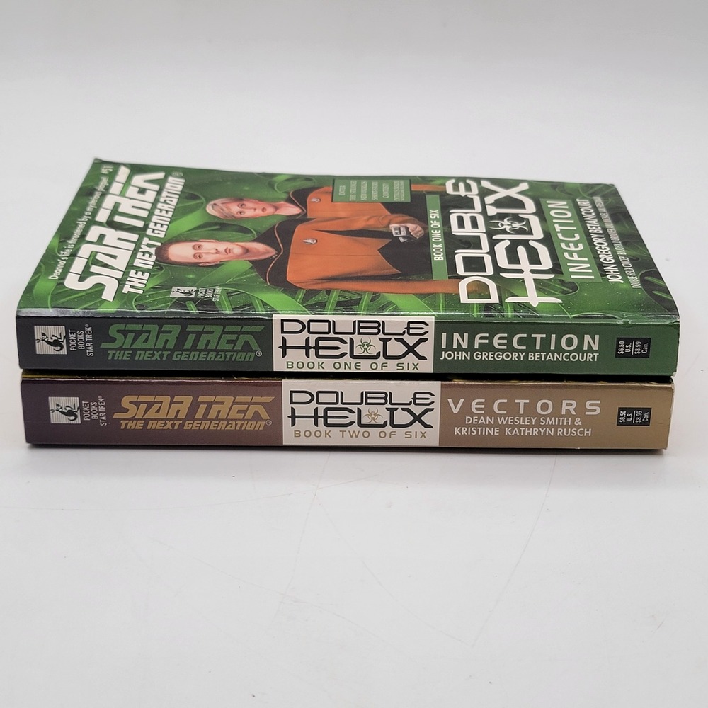 Betancourt Smith Star Trek‎ TNG Double Helix Infection Vectors Paperback 1999 EX